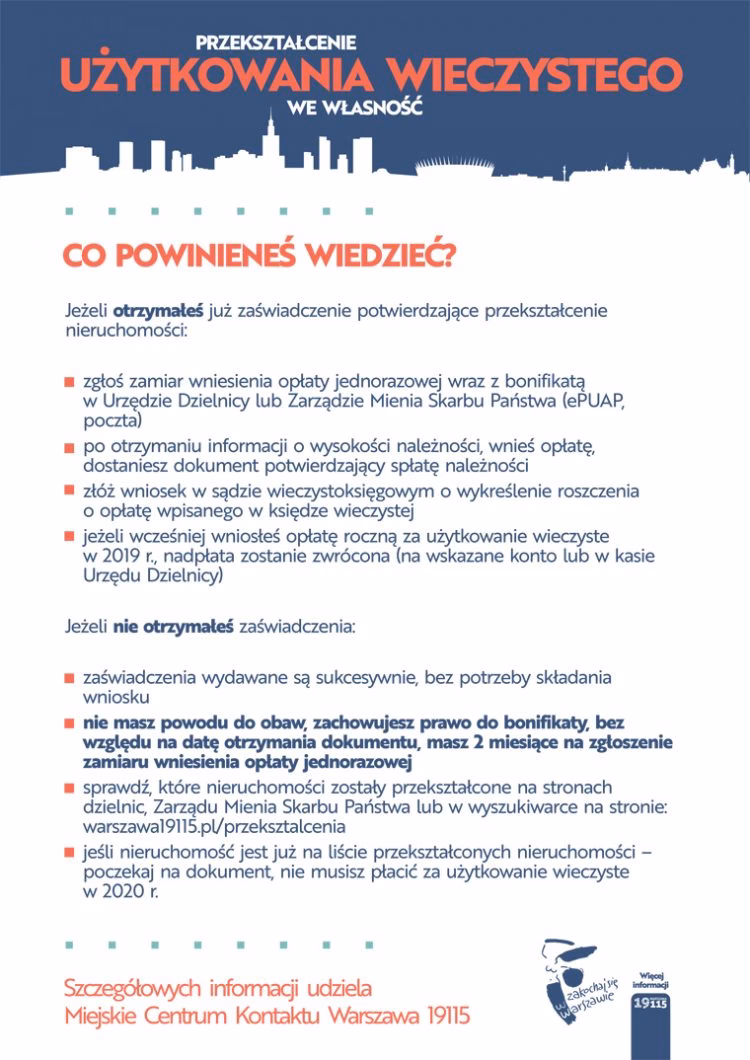 Jak wpisać przekształcenie użytkowania wieczystego w prawo własności do księgi wieczystej?