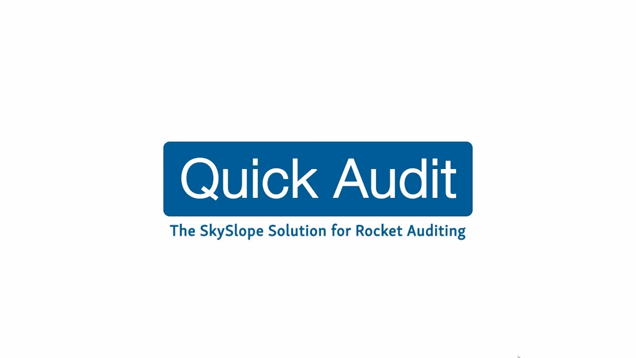 What is a quick audit?