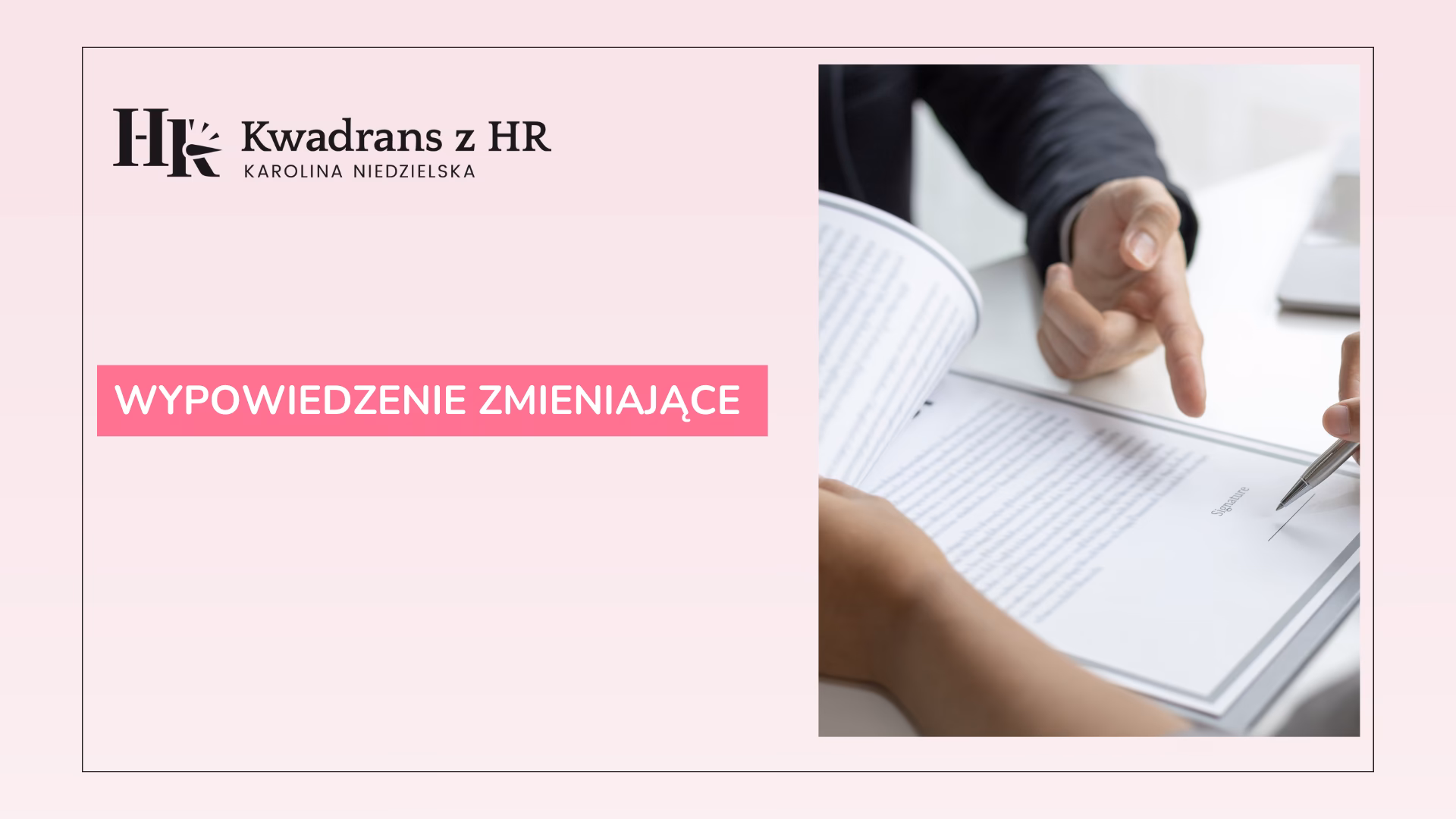 Czy zmiana struktury organizacyjnej w firmie wymaga wypowiedzenia zmieniającego?
