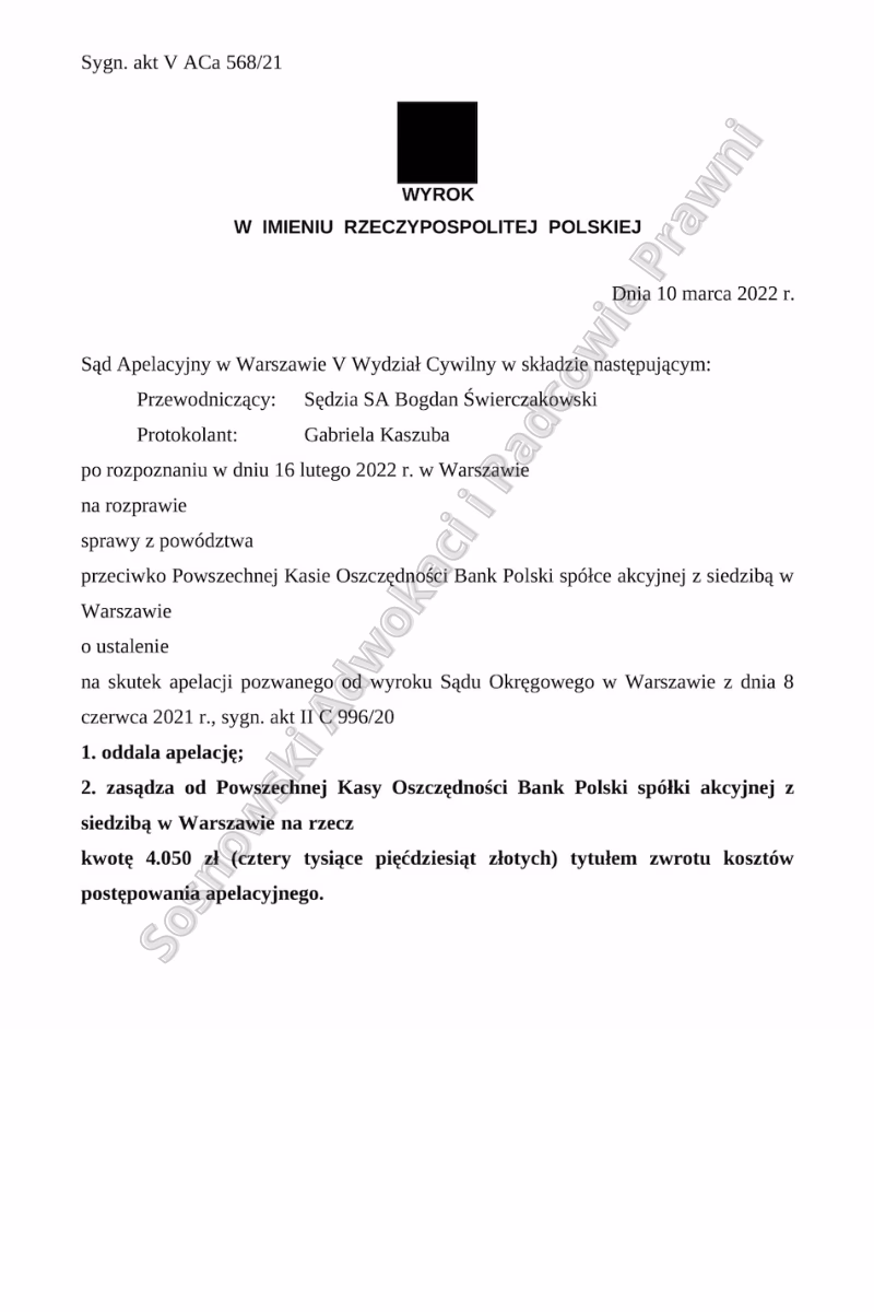 Kto orzeka w sądzie apelacyjnym?