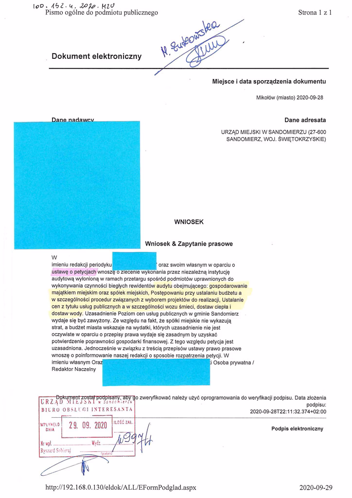 Jaki film był nagrywany w Sandomierzu?