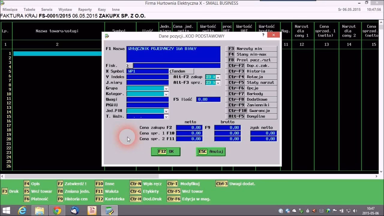 Jak zrobić remanent w programie Small Business?