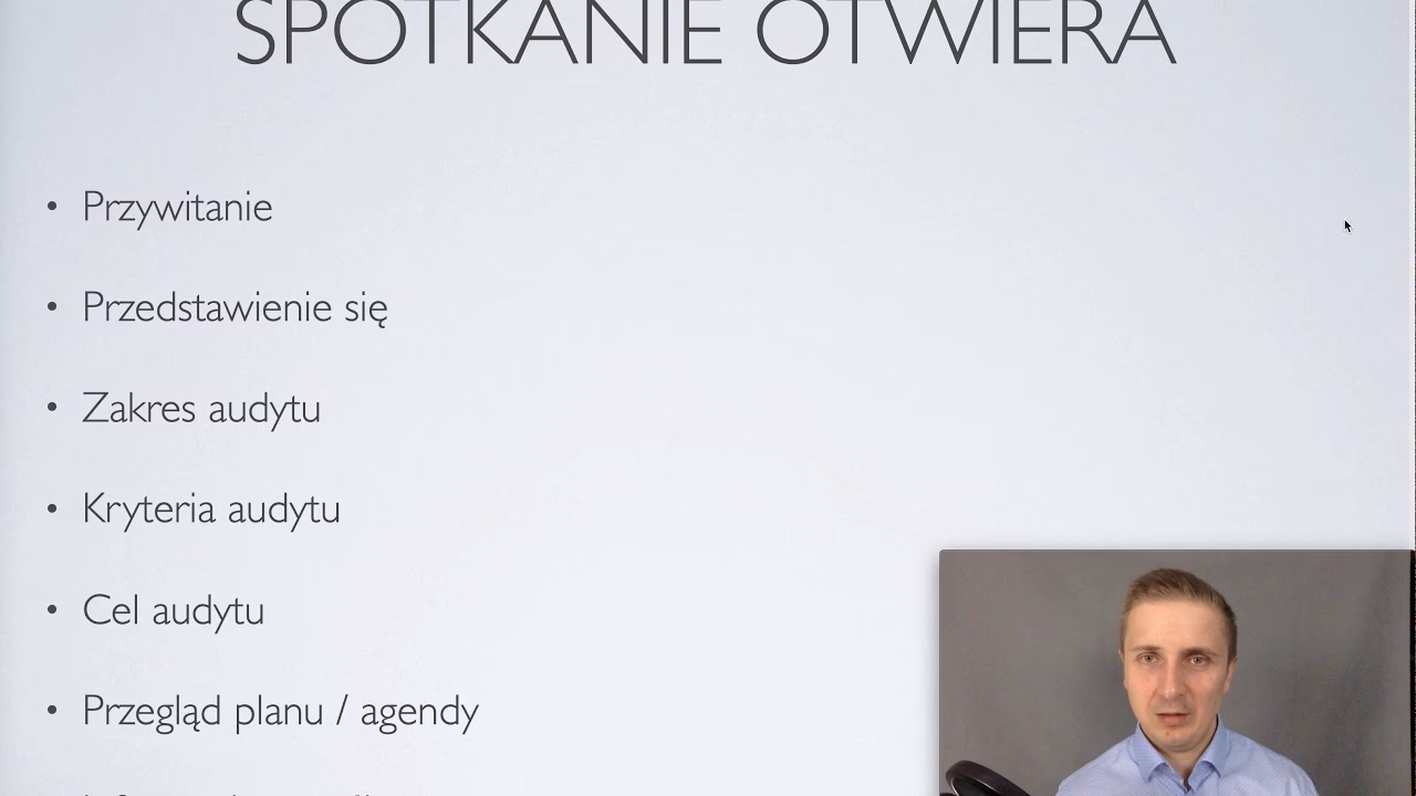 Jak wygląda spotkanie otwierające audyt bezpieczeństwa?