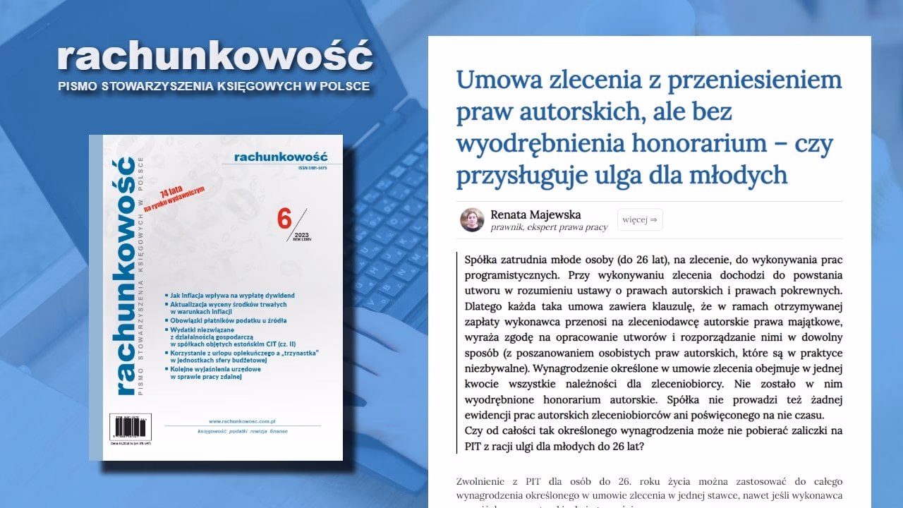 Czy stowarzyszenie może zatrudniać na umowę zlecenie?