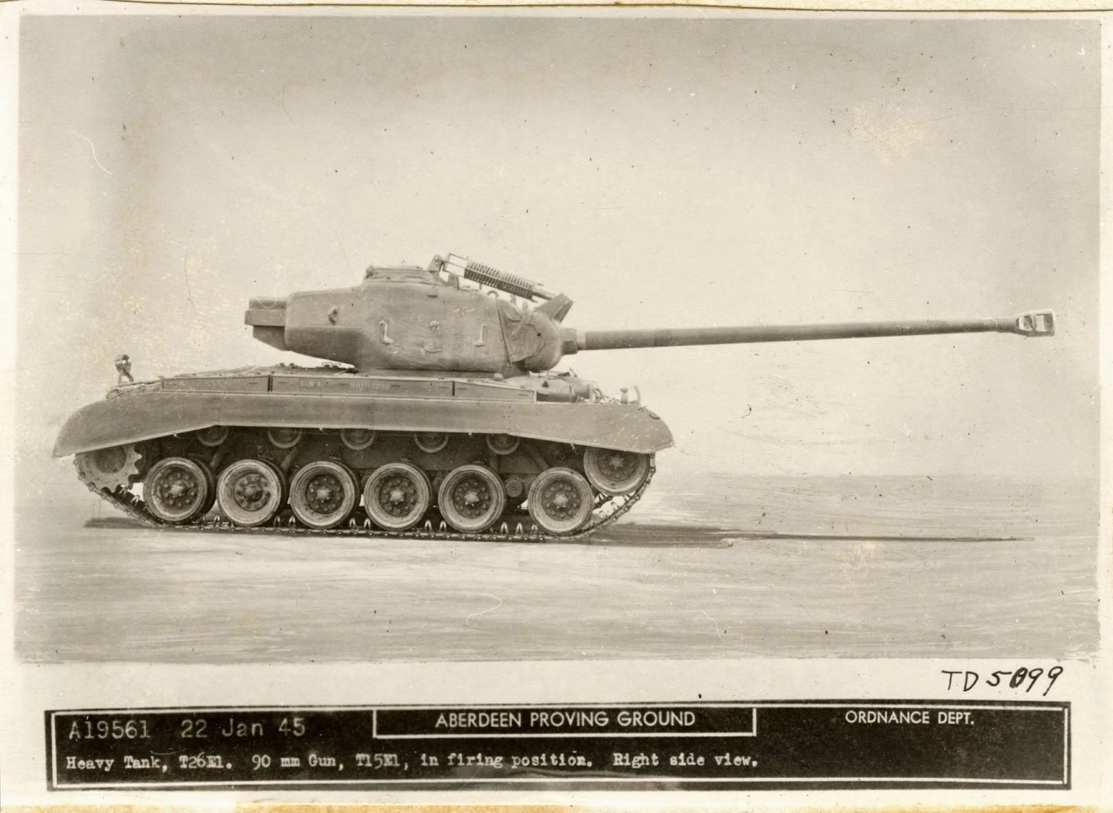Czy M26 Pershing miał stabilizator?