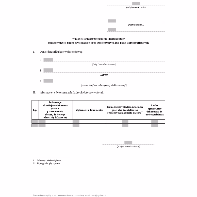 Ile czasu na weryfikację operatu geodezyjnego?