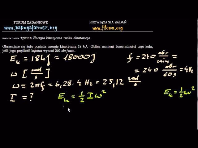 Czy energia kinetyczna jest zachowana podczas ruchu obrotowego?