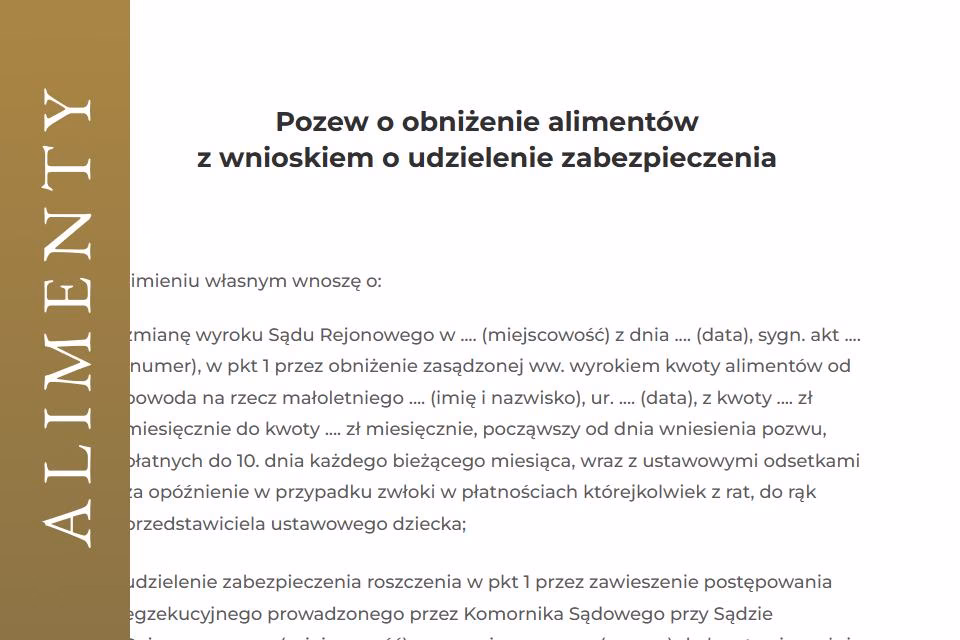 Jakie są argumenty do podwyższenia alimentów?