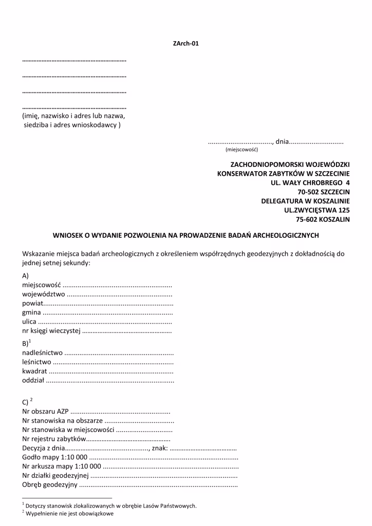 Jakie są cztery rodzaje badań archeologicznych?