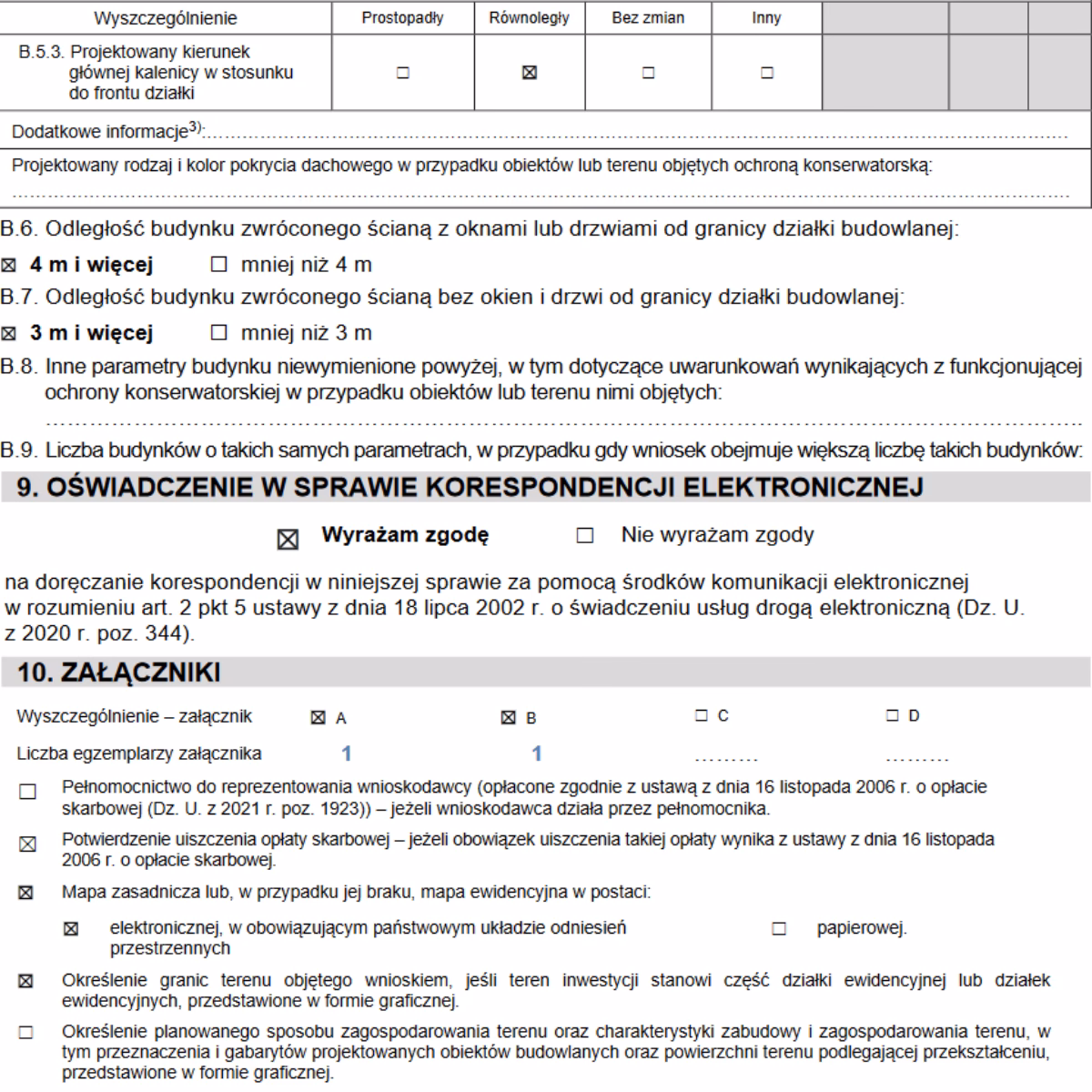 Kto pomaga wypełnić wniosek o warunki zabudowy?