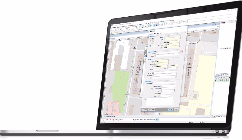 Jakie są oznaczenia sieci uzbrojenia terenu w GESUT?