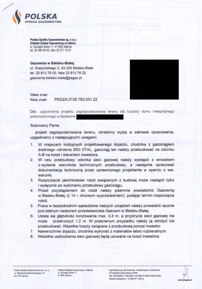 Czy przebudowa instalacji gazowej wymaga projektu?