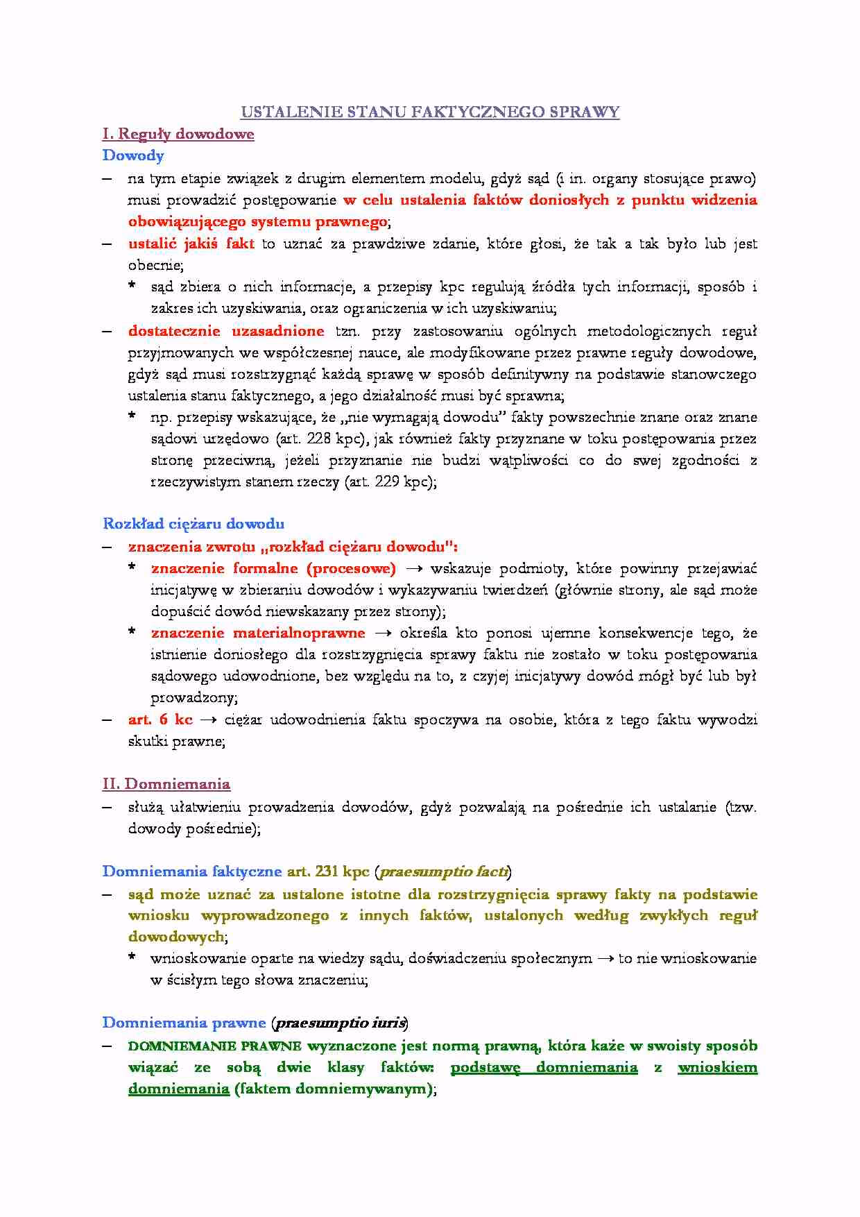 Co oznacza stan faktyczny nieruchomości?