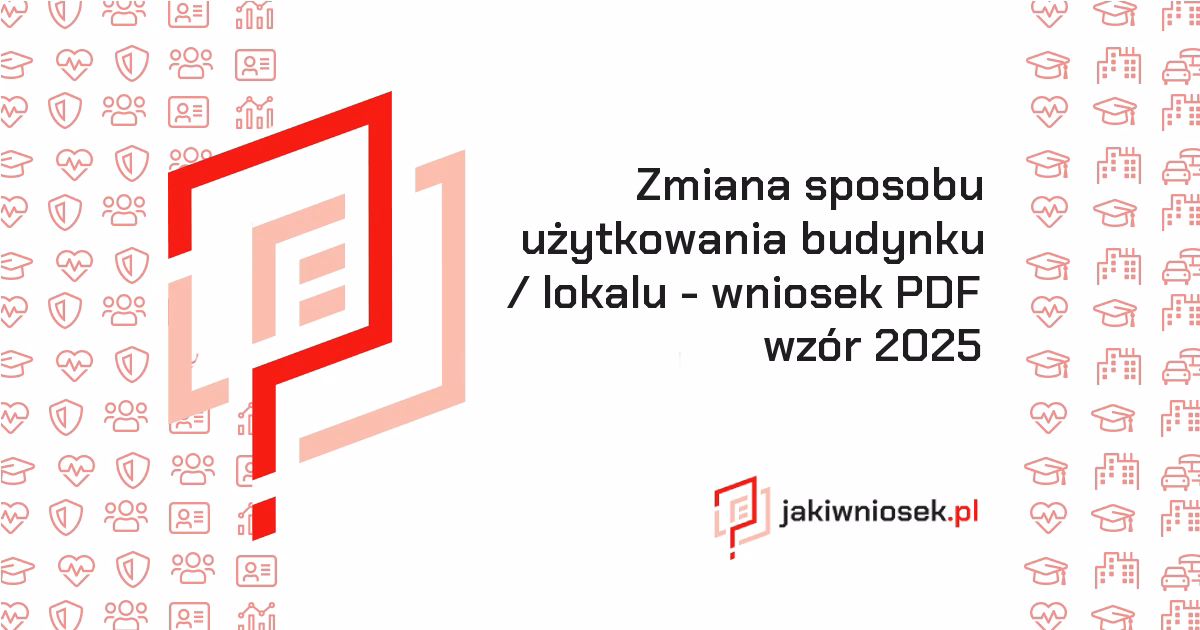 Kto decyduje o zmianie sposobu użytkowania?
