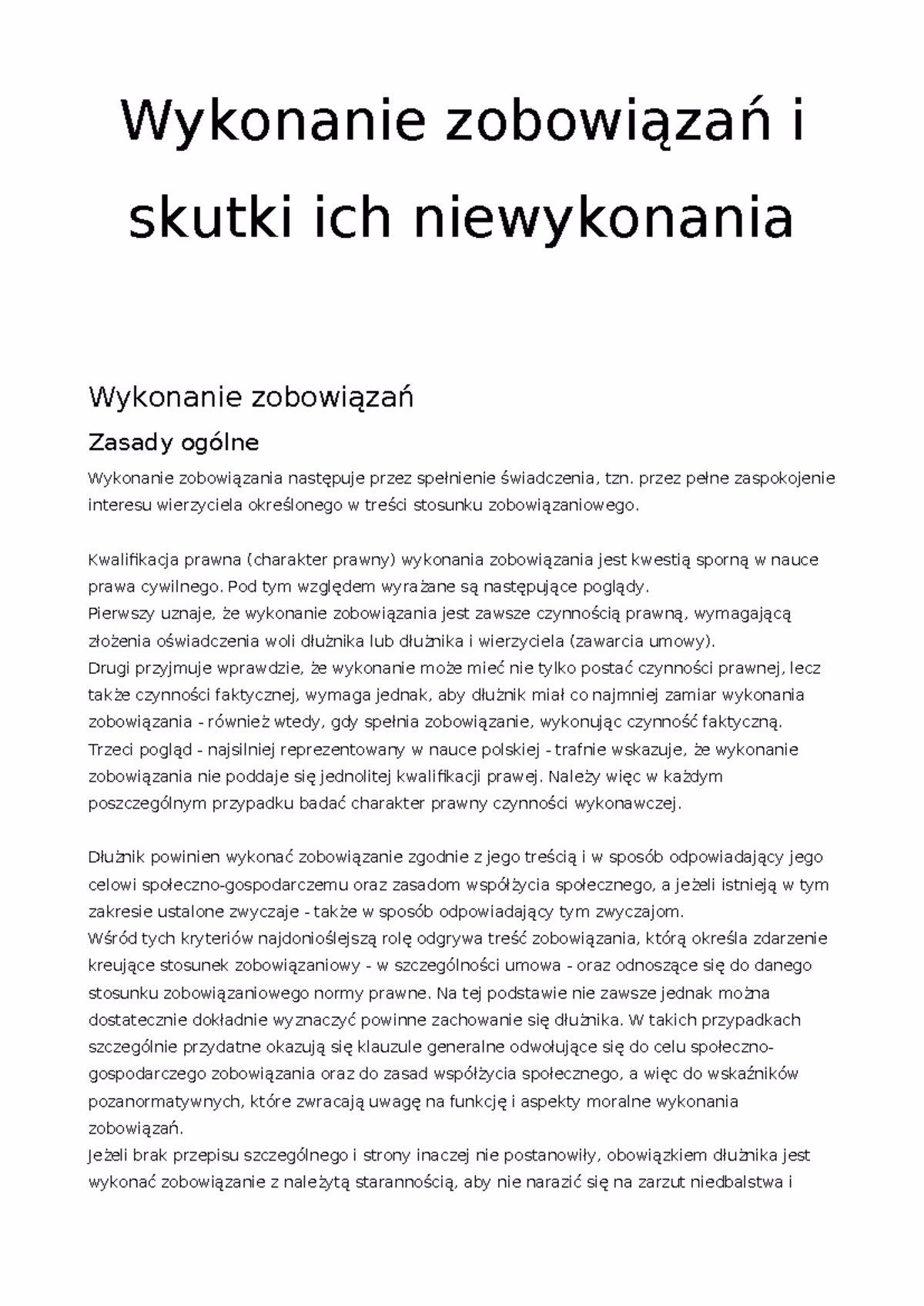 Czym jest wzajemność zobowiązań?